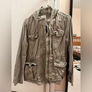 Tilly’s jacket, size: M, color: Taupe